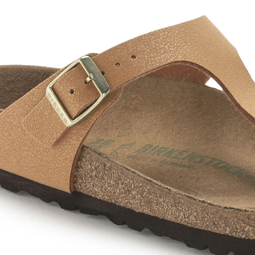 Birkenstock Gizeh Vegan Birkibuc Pecan